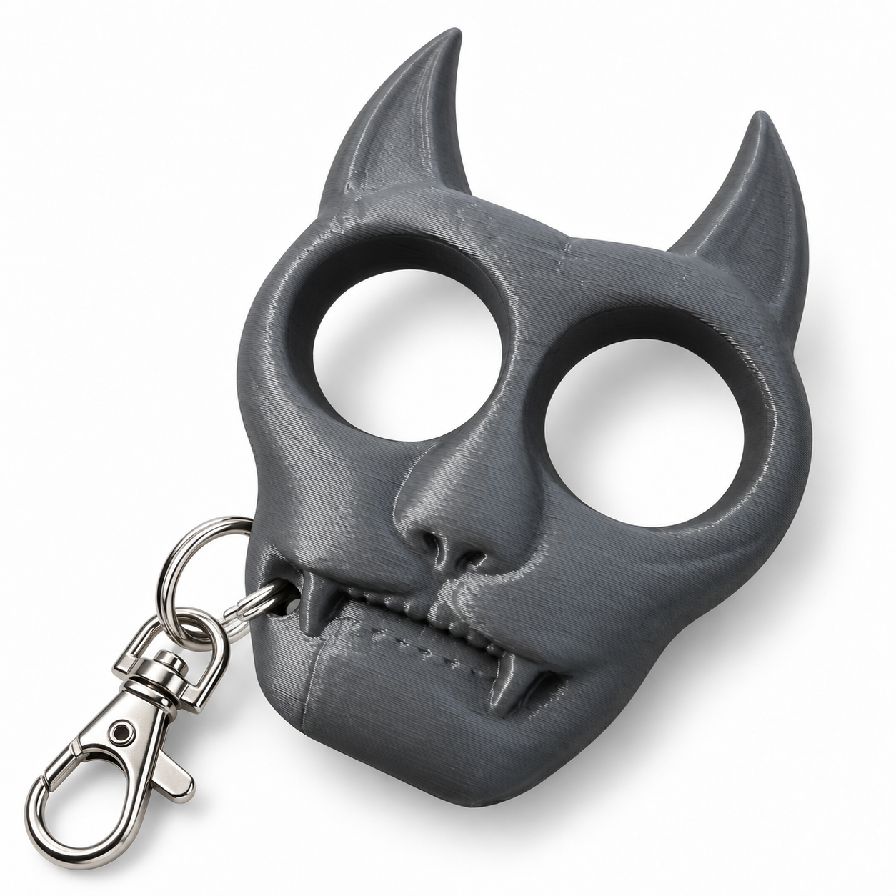 Porte-clé Chat Démon 3D – Image 2